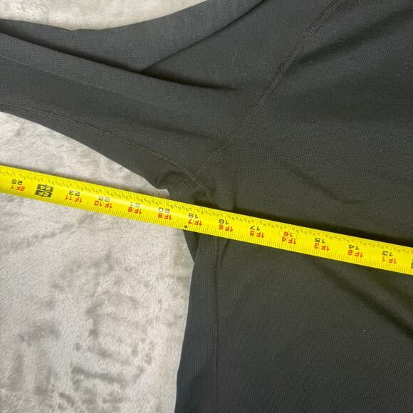 Patagonia Capilene 2 lightweight black active causal quarter zip pullover mens L - Picture 5 of 6